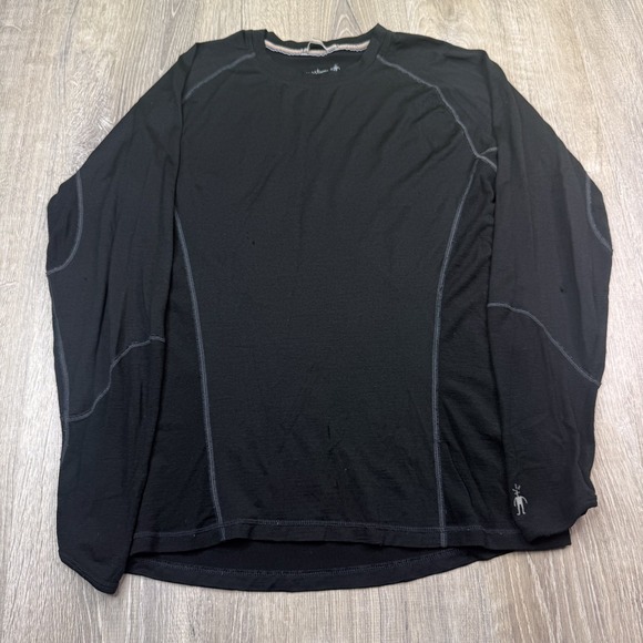 Smartwool Other - Smartwool Merino Wool Long Sleeve T-Shirt Baselayer Mens Size Medium Black